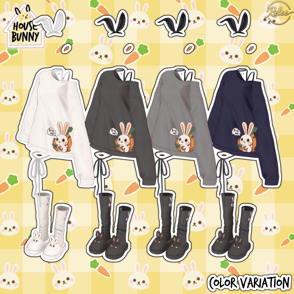 【Lumina update】【PB】『House Bunny🐰』【18 Avatars】