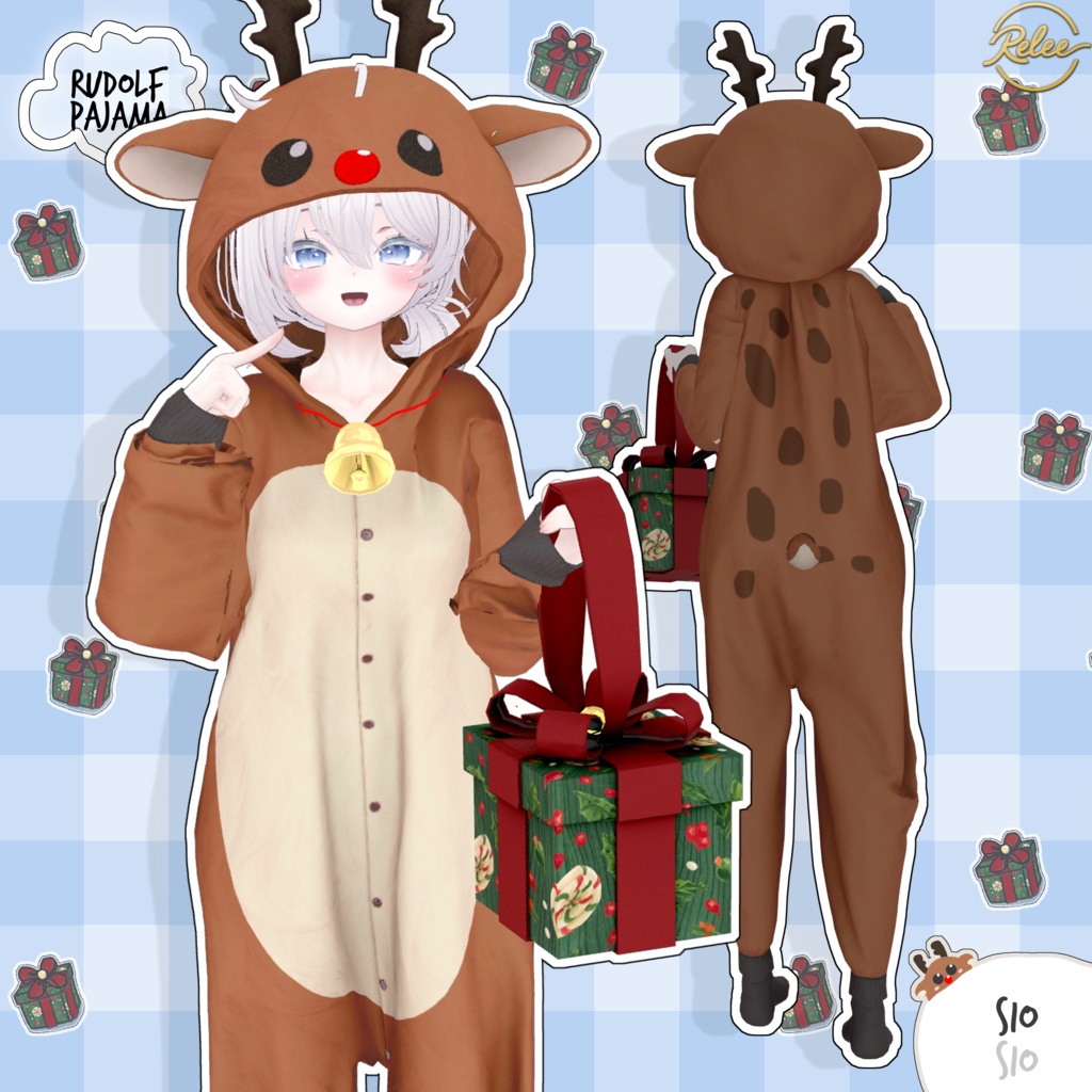 【Chocolat update】【PB】『Flying Squirrel & Rudolf Pajamas🐹』【12 Avatars】