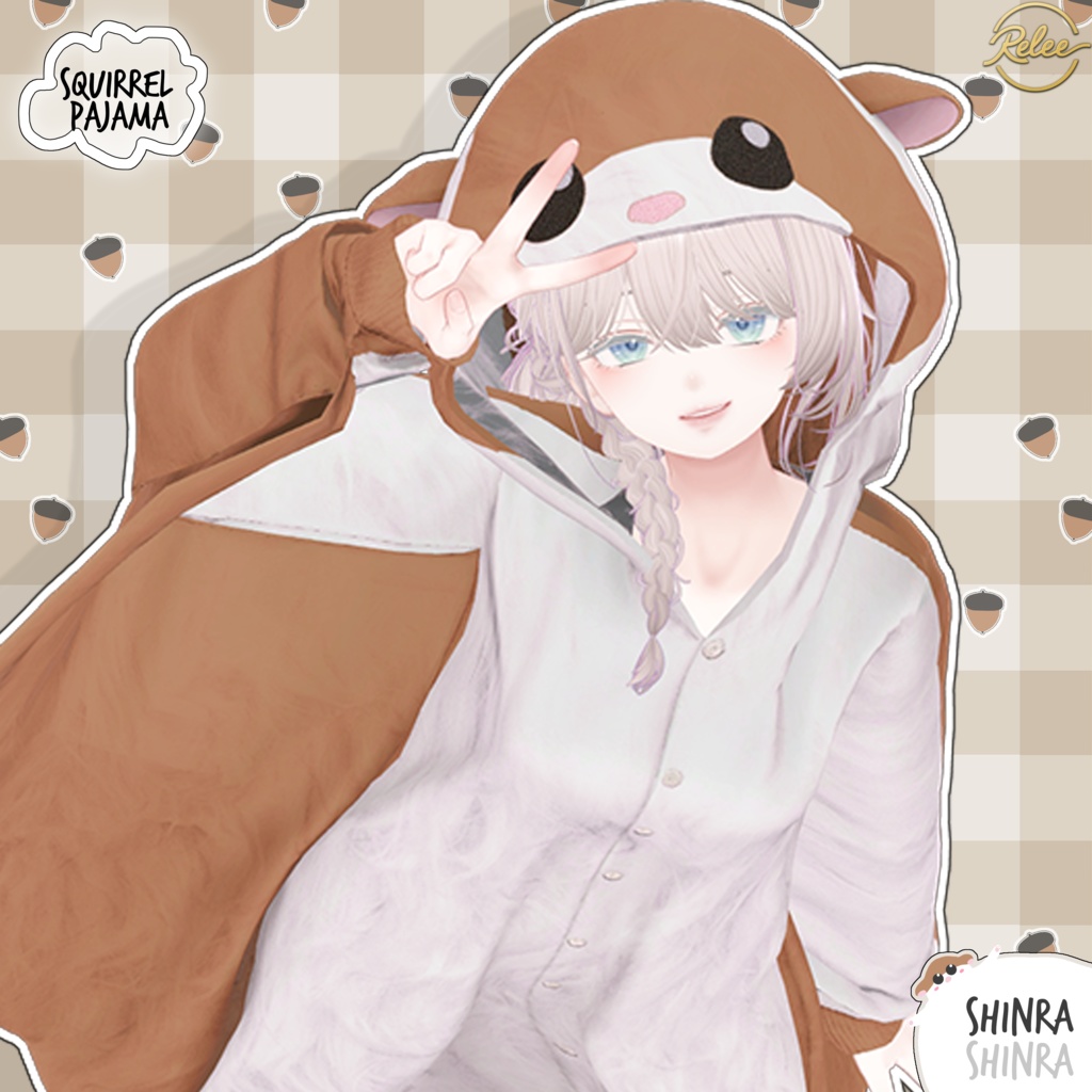 【Chocolat update】【PB】『Flying Squirrel & Rudolf Pajamas🐹』【12 Avatars】