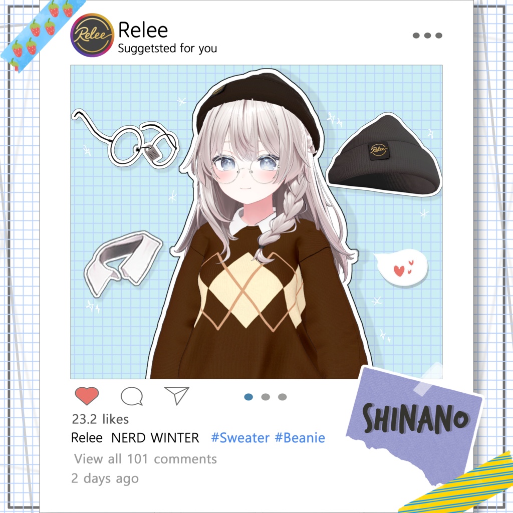 【Chocolat  update】【PB】『Nerd Winter』【12 Avatars】