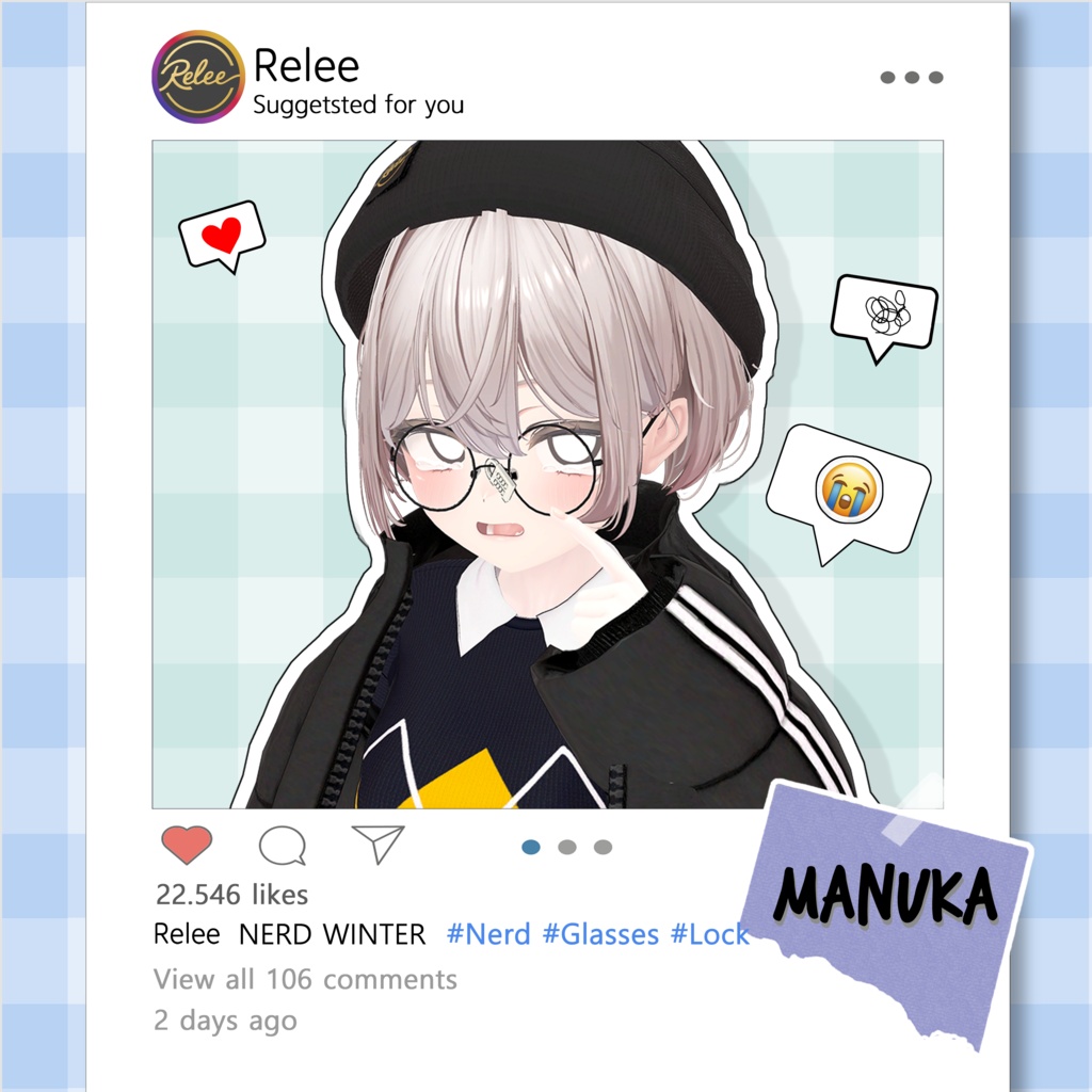 【Chocolat  update】【PB】『Nerd Winter』【12 Avatars】