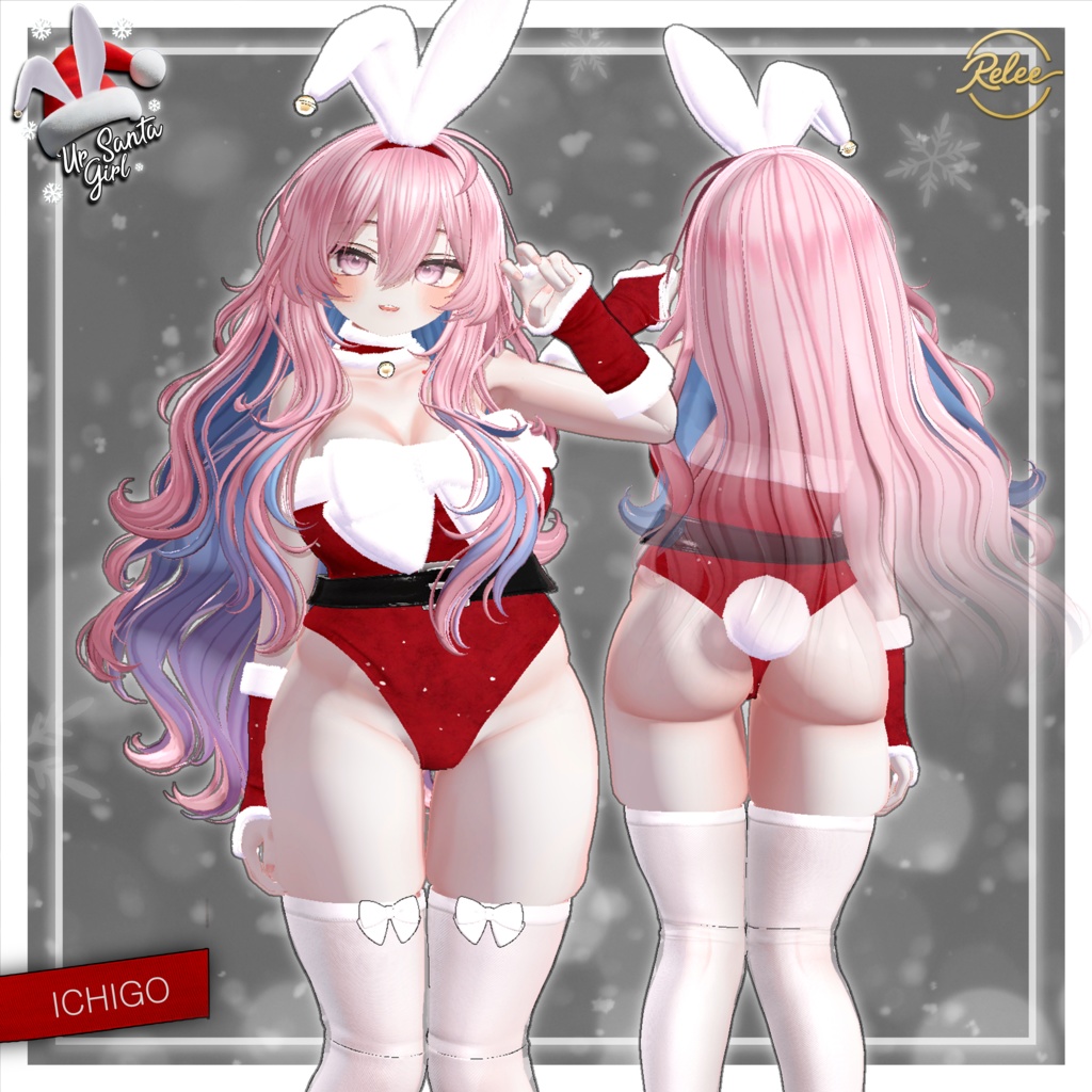 🎅Christmas 🎀 50% SALE 🎉🎉【7 Avatars update】【PB】🎅Ur Santa Girl🎀【19 Avatars】