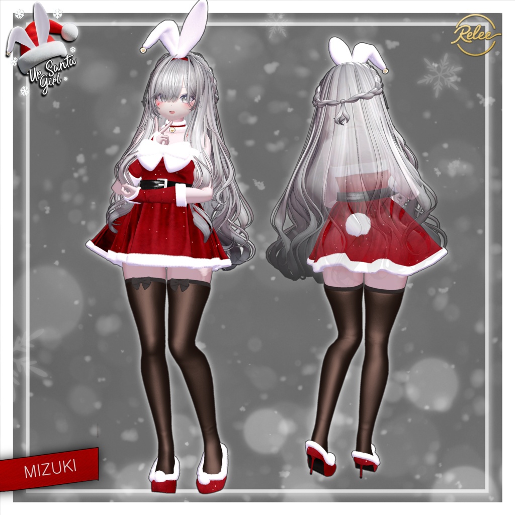 🎅Christmas 🎀 50% SALE 🎉🎉【7 Avatars update】【PB】🎅Ur Santa Girl🎀【19 Avatars】