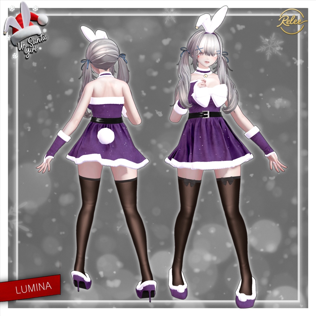 🎅Christmas 🎀 50% SALE 🎉🎉【7 Avatars update】【PB】🎅Ur Santa Girl🎀【19 Avatars】