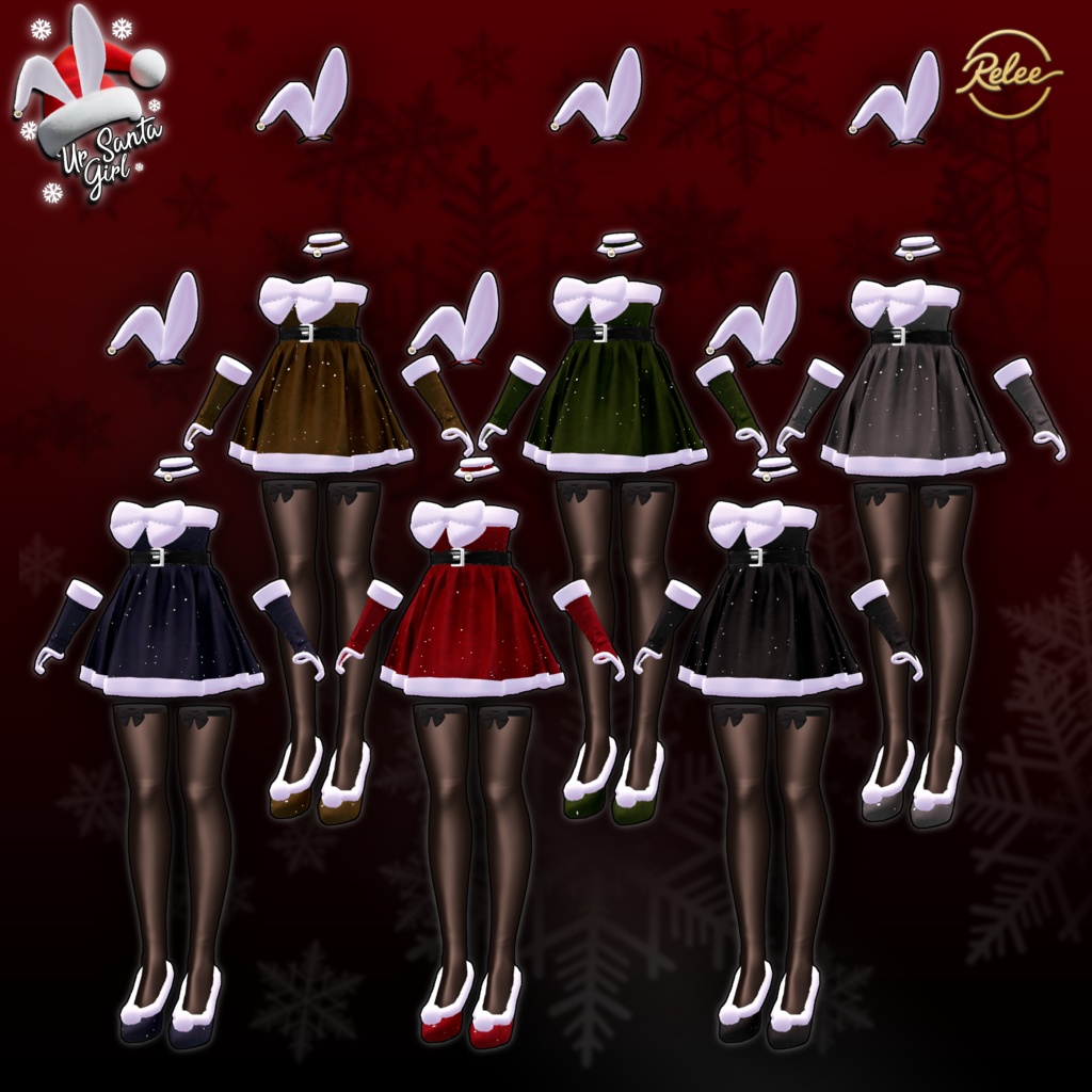 【Chocolat update】【PB】🎅Ur Santa Girl🎀【12 Avatars】