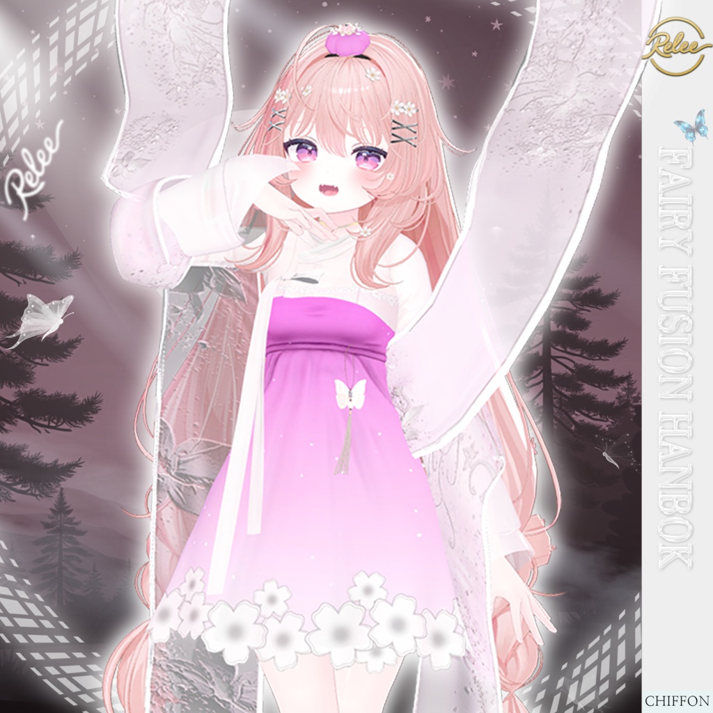 【Chocolat update】【PB】Fairy Fusion Hanbok【12 Avatars】