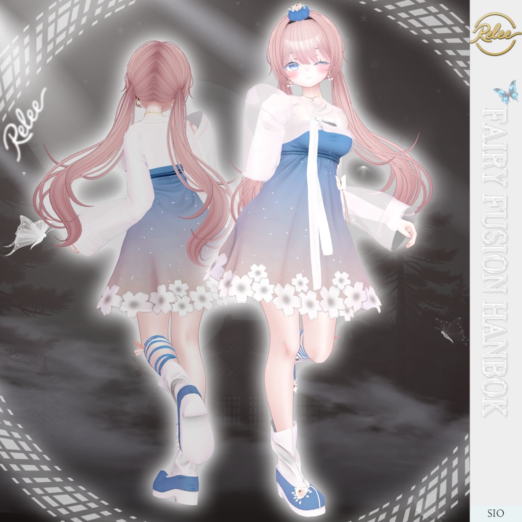 【Chocolat update】【PB】Fairy Fusion Hanbok【12 Avatars】