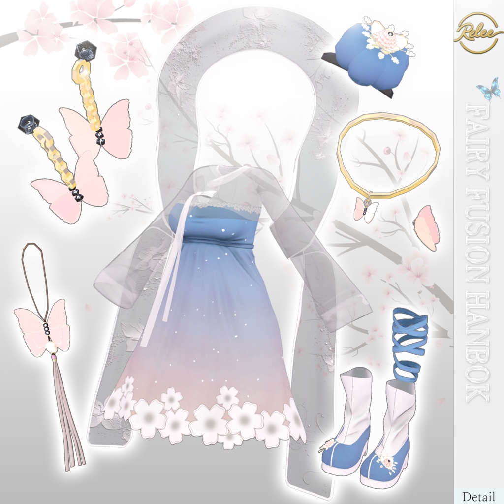 【Chocolat update】【PB】Fairy Fusion Hanbok【12 Avatars】