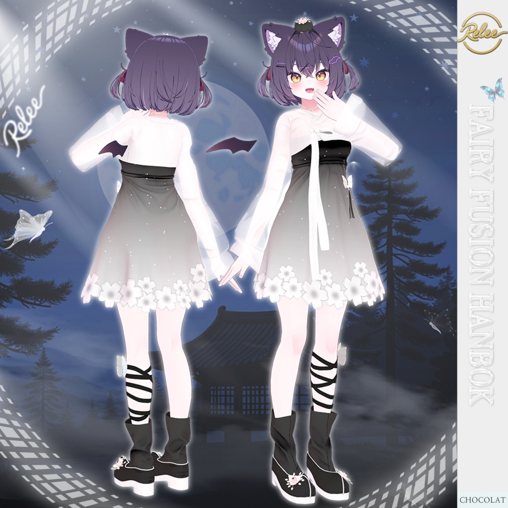 【Chocolat update】【PB】Fairy Fusion Hanbok【12 Avatars】