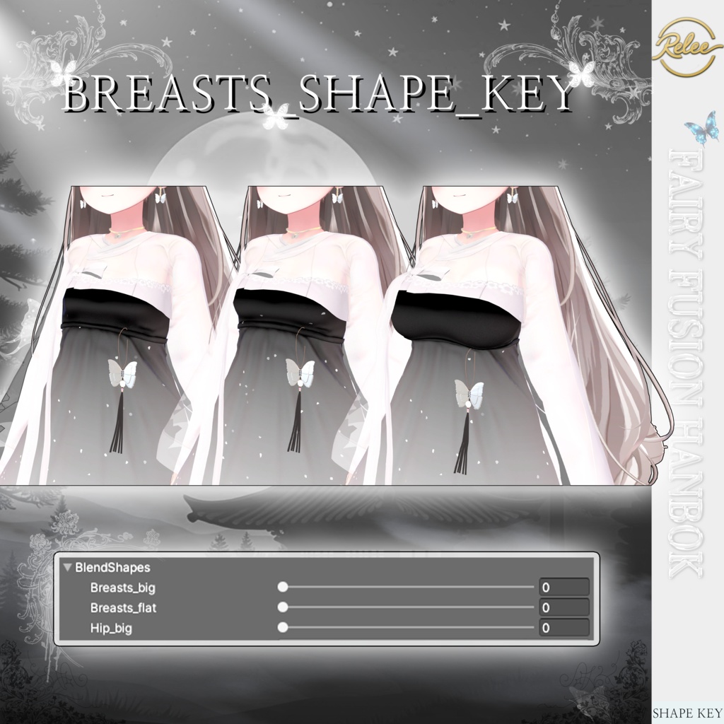 【Chocolat update】【PB】Fairy Fusion Hanbok【12 Avatars】