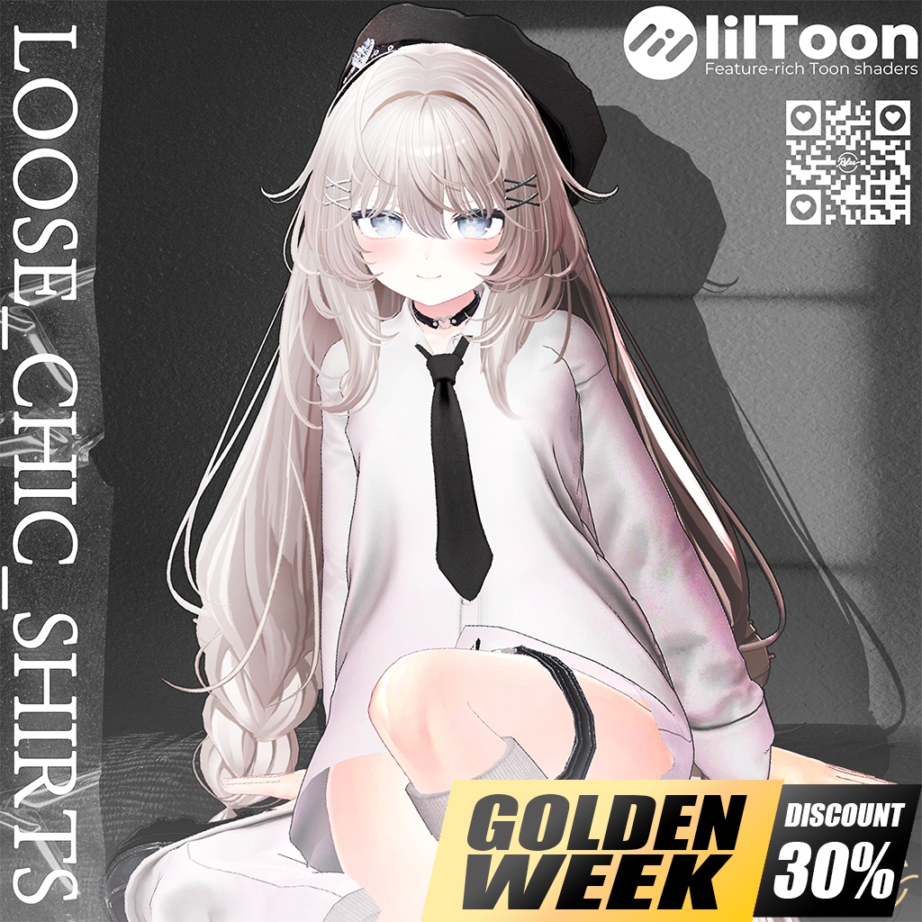 ✨GOLDEN WEEK SALE✨【Milfy update】【PB】Loose Chic Shirts【15 Avatars】