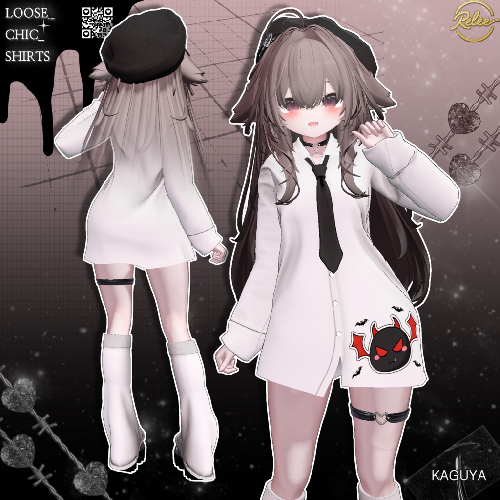 🎉KAGUYA Update🎉【PB】Loose Chic Shirts【22 Avatars】