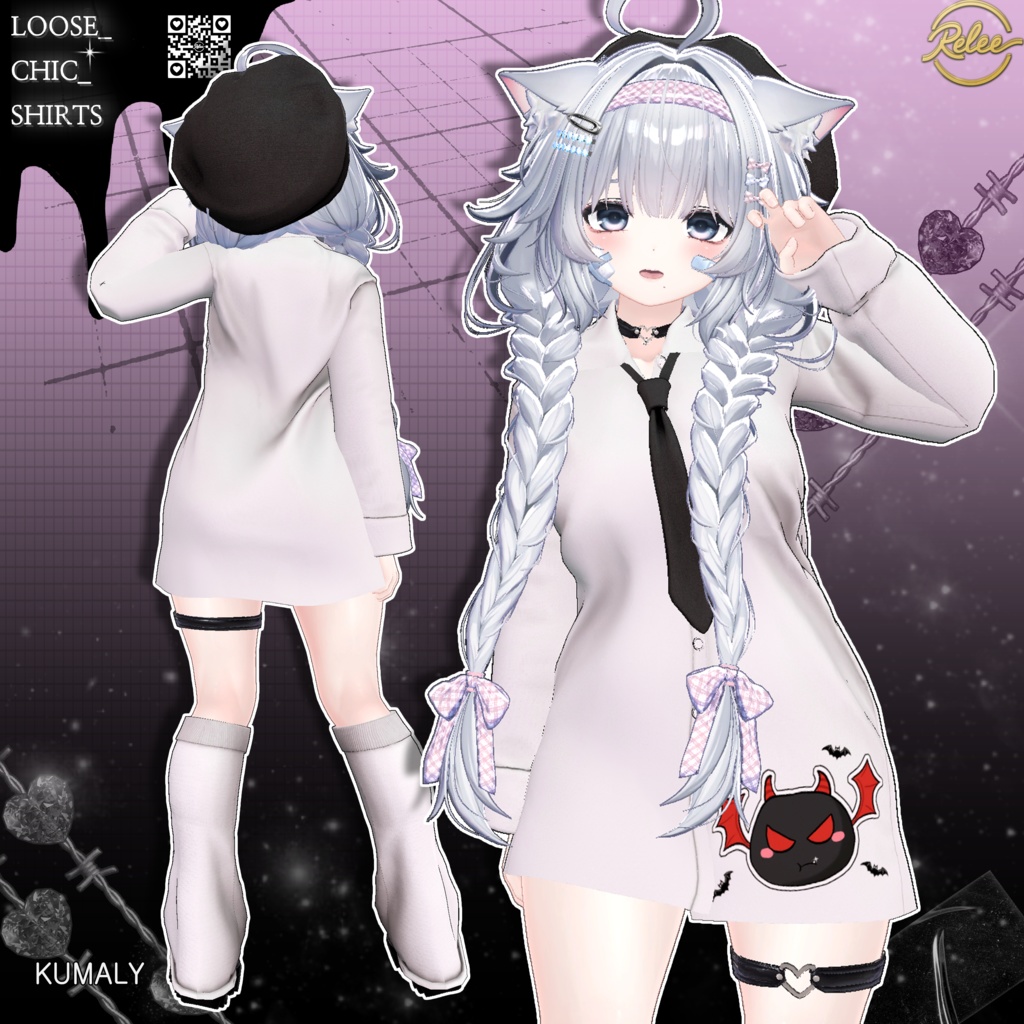 ✨【KUMALY update】✨【PB】Loose Chic Shirts【21 Avatars】