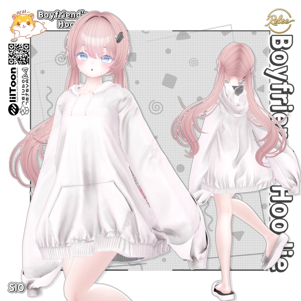 ✨【Lumina update】✨【PB】Boyfriend's Hoodie【19 Avatars】