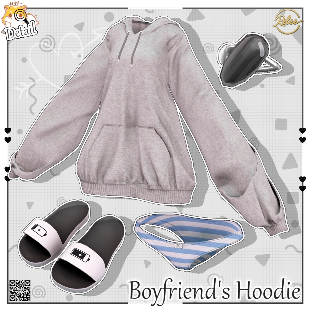 ✨【Lumina update】✨【PB】Boyfriend's Hoodie【19 Avatars】