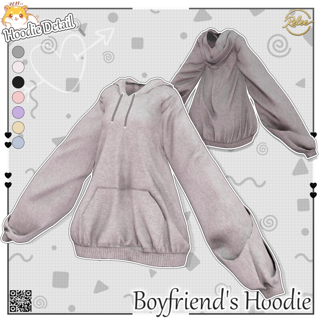 ✨【Lumina update】✨【PB】Boyfriend's Hoodie【19 Avatars】