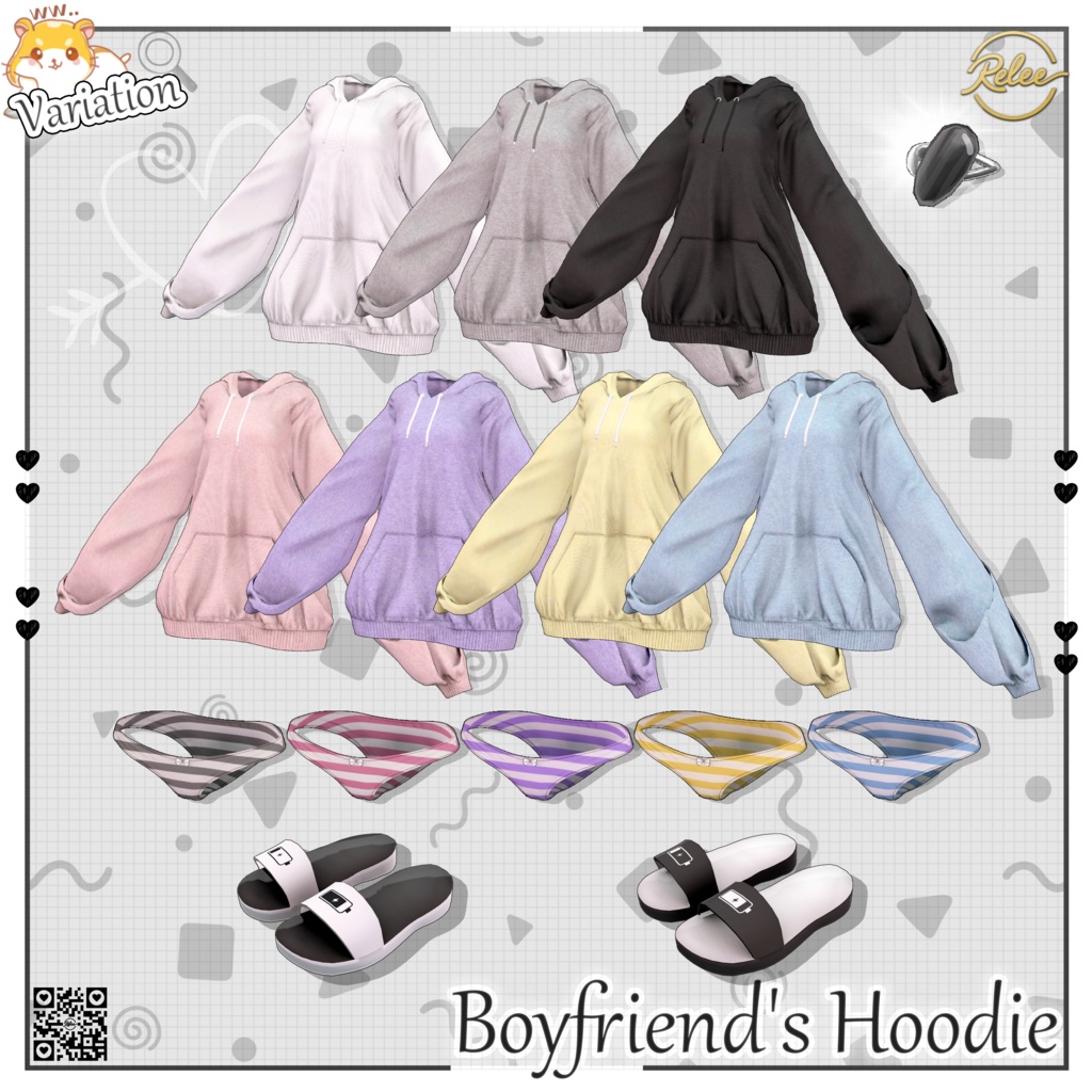 ✨【Lumina update】✨【PB】Boyfriend's Hoodie【19 Avatars】