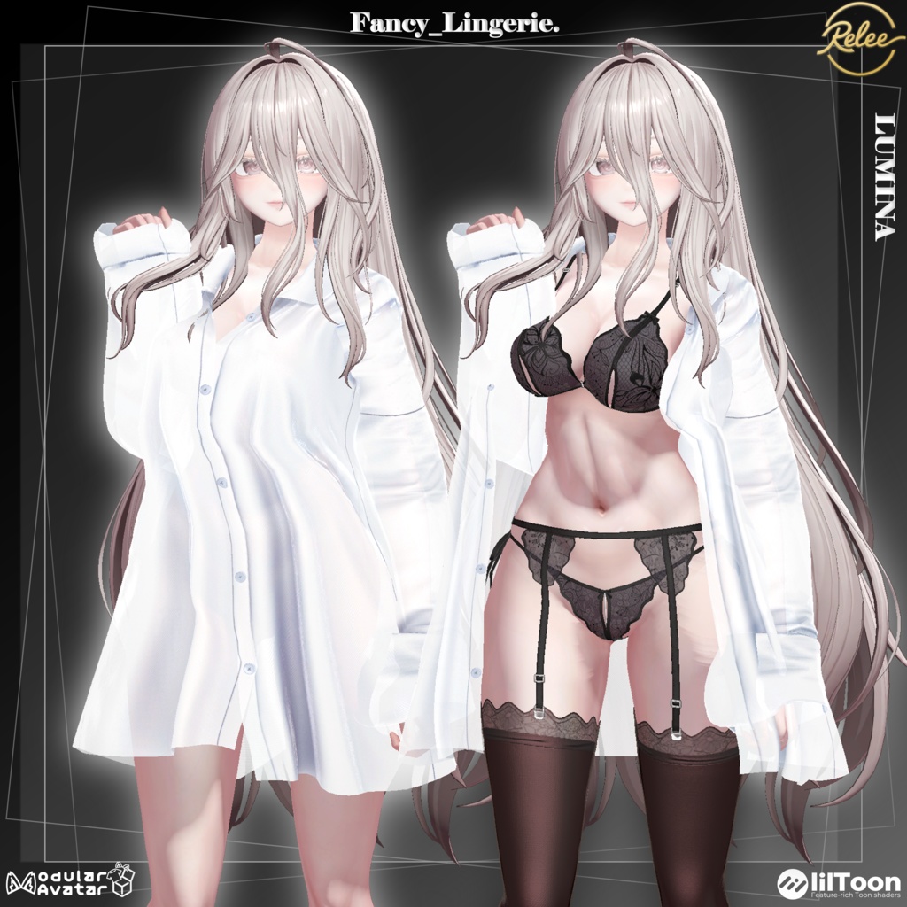 ✨【Lumina update】✨【Animation】『Boyfriend's Shirts』【19 Avatars】