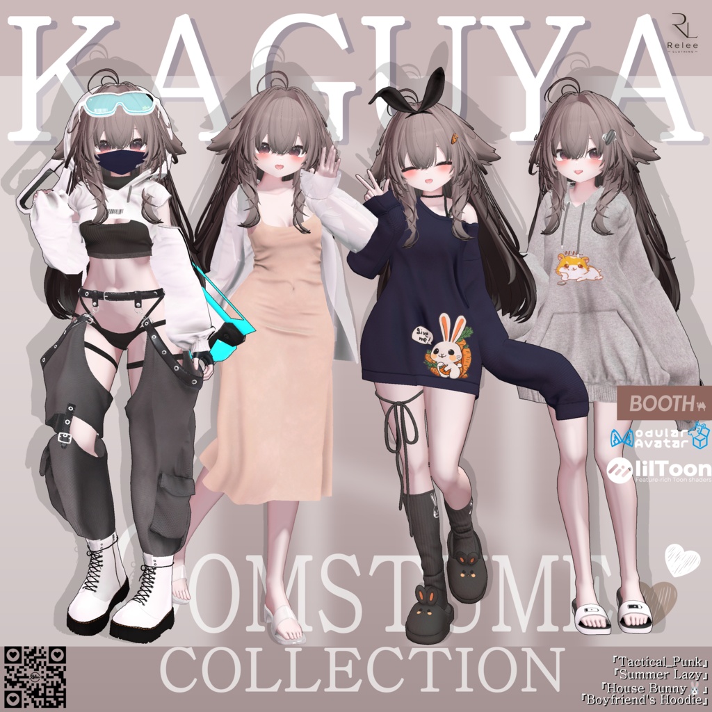 🎉 RELEASE SALE | 60% OFF🎉KAGUYA & Mizuki & Rurune's Costume Collection1