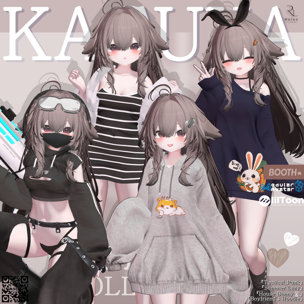 🎉 RELEASE SALE | 60% OFF🎉KAGUYA & Mizuki & Rurune's Costume Collection1