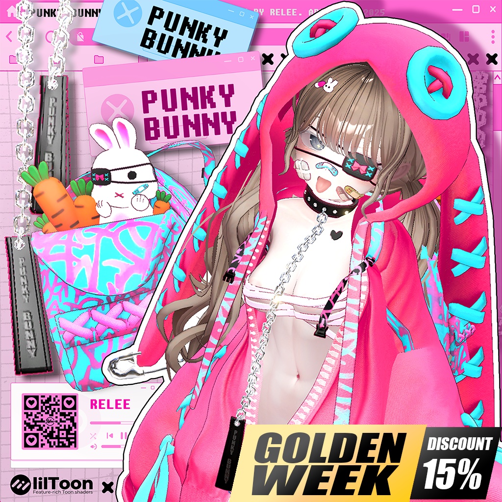 ✨【KUMALY  update】✨【PB】『Punky Bunny』【21 Avatars】