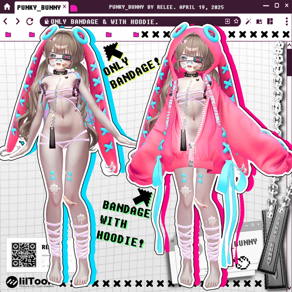 ✨【Lumina update】✨【PB】『Punky Bunny』【18 Avatars】