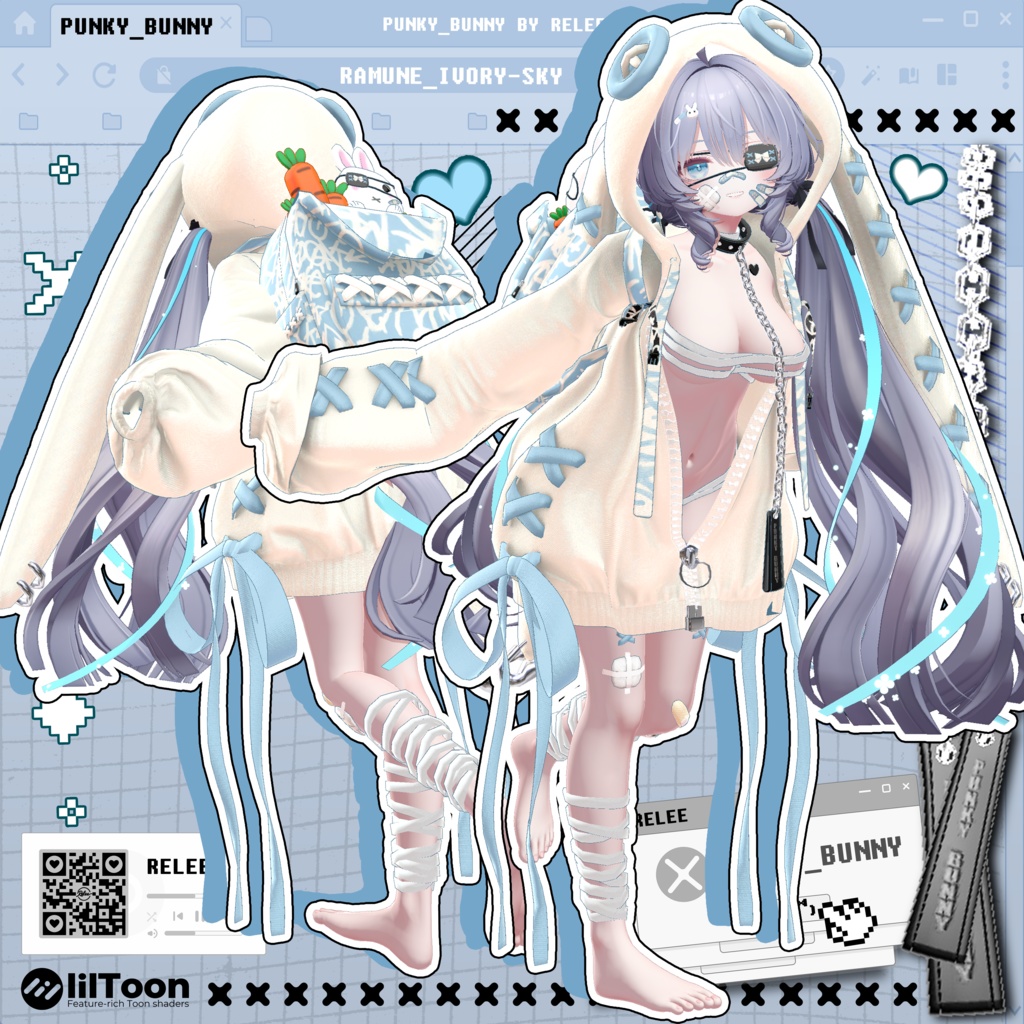 ✨【Ramune update】✨【PB】『Punky Bunny』【19 Avatars】