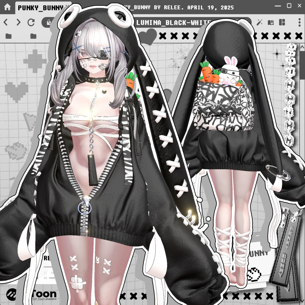 ✨【Lumina update】✨【PB】『Punky Bunny』【18 Avatars】