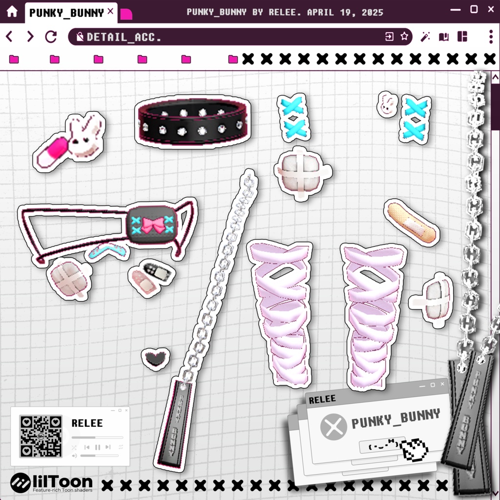 ✨【Lumina update】✨【PB】『Punky Bunny』【18 Avatars】