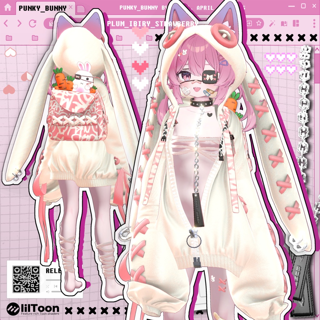 ✨【Pimu update】✨【PB】『Punky Bunny』【20 Avatars】