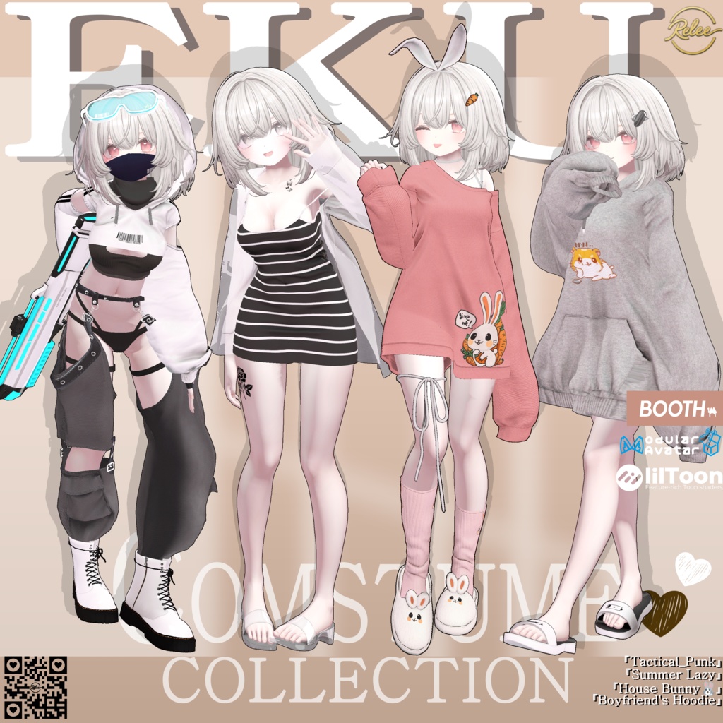 Milfy, Eku's Costume Collection