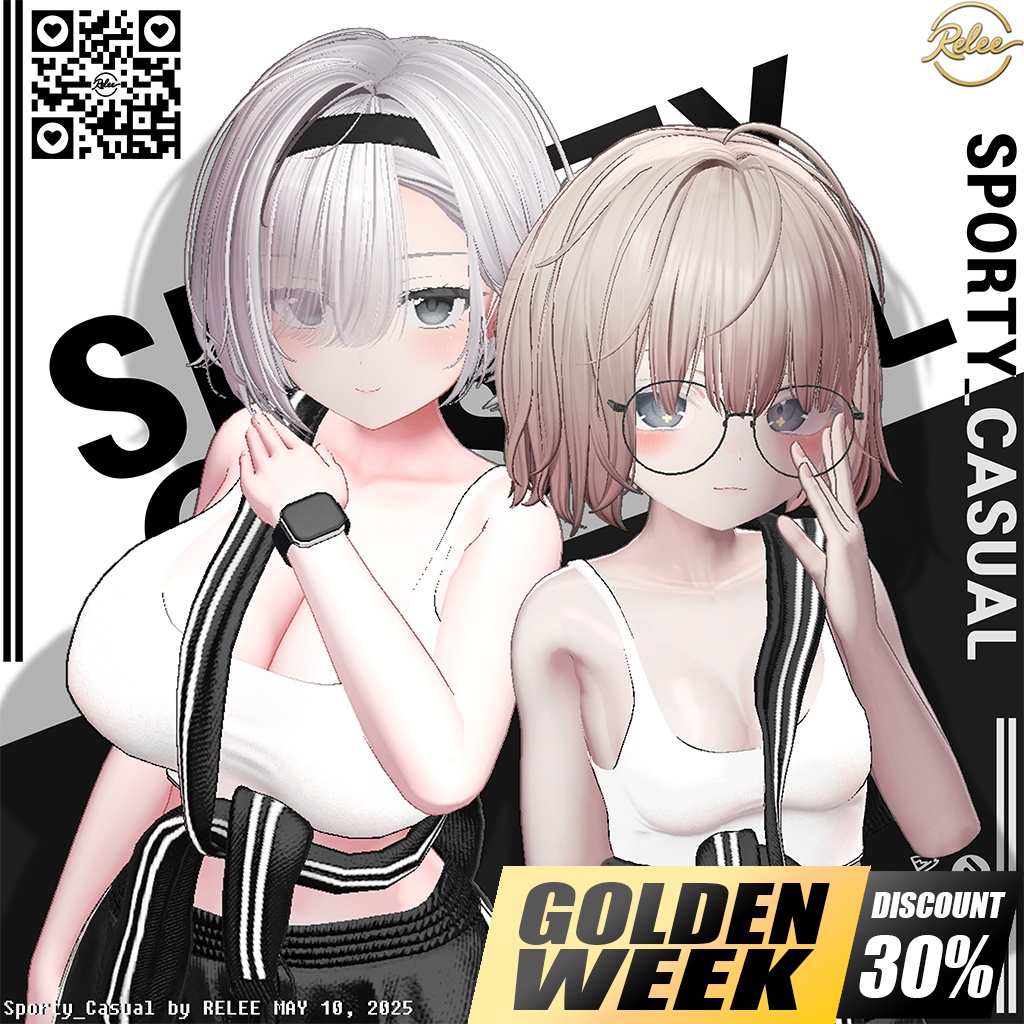 ✨【Plum update】✨【PB】『Sporty_Casual』【18Avatars】