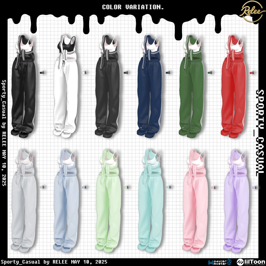 ✨【Eku update】✨【PB】『Sporty_Casual』【17Avatars】