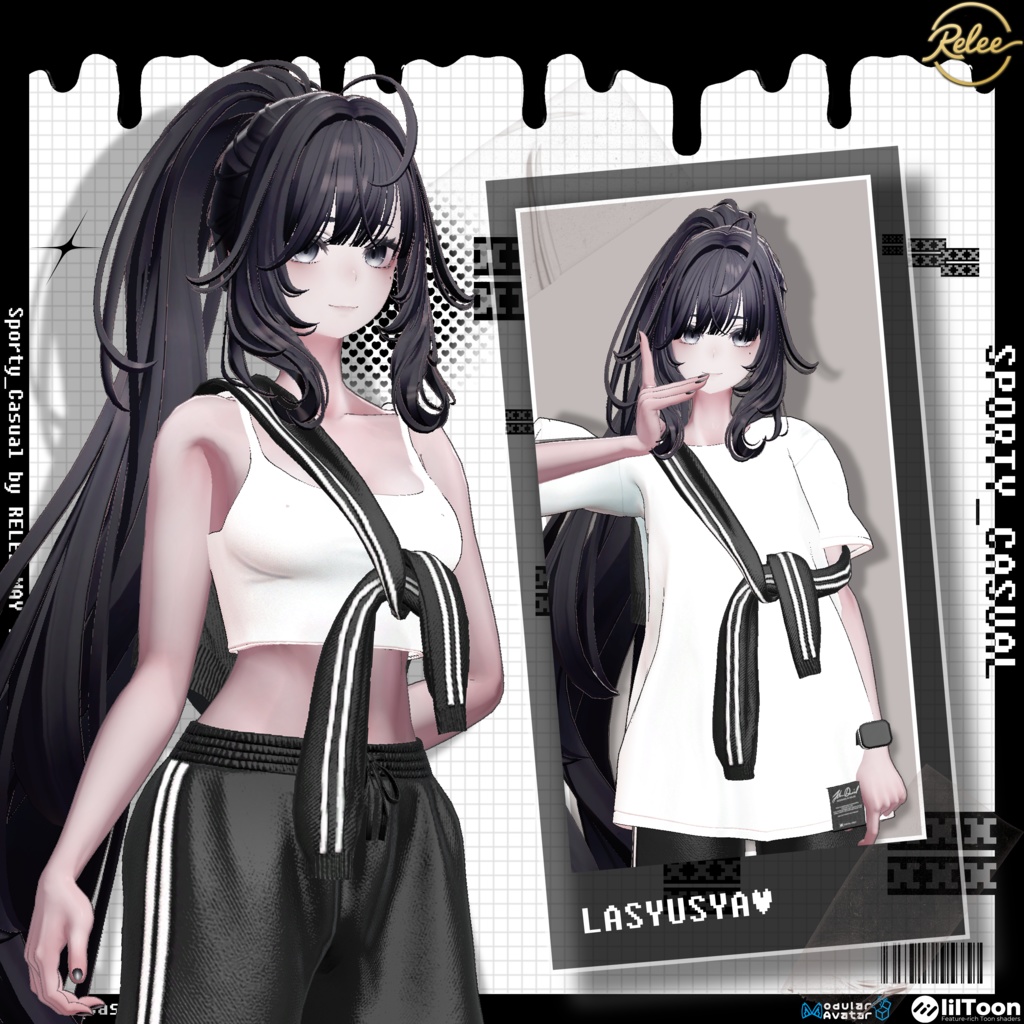✨【Eku update】✨【PB】『Sporty_Casual』【17Avatars】