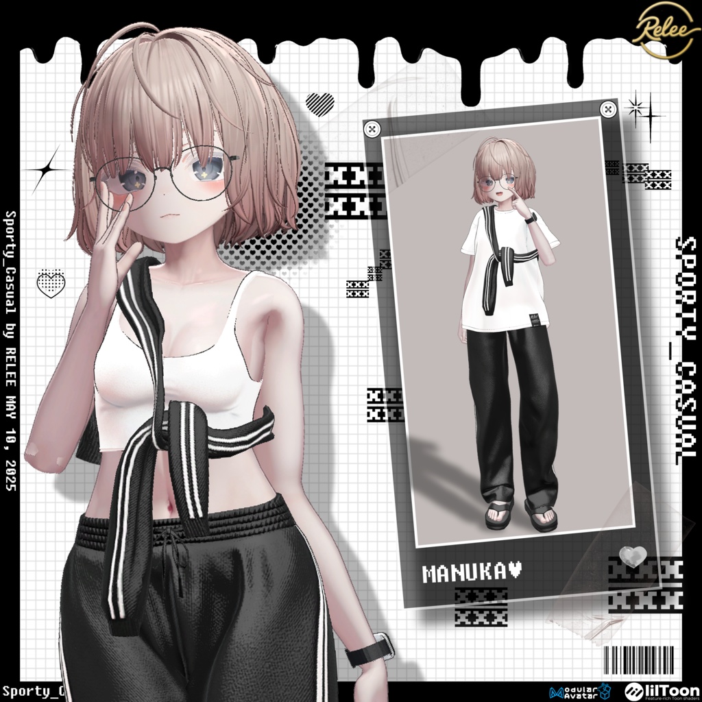 ✨【Eku update】✨【PB】『Sporty_Casual』【17Avatars】