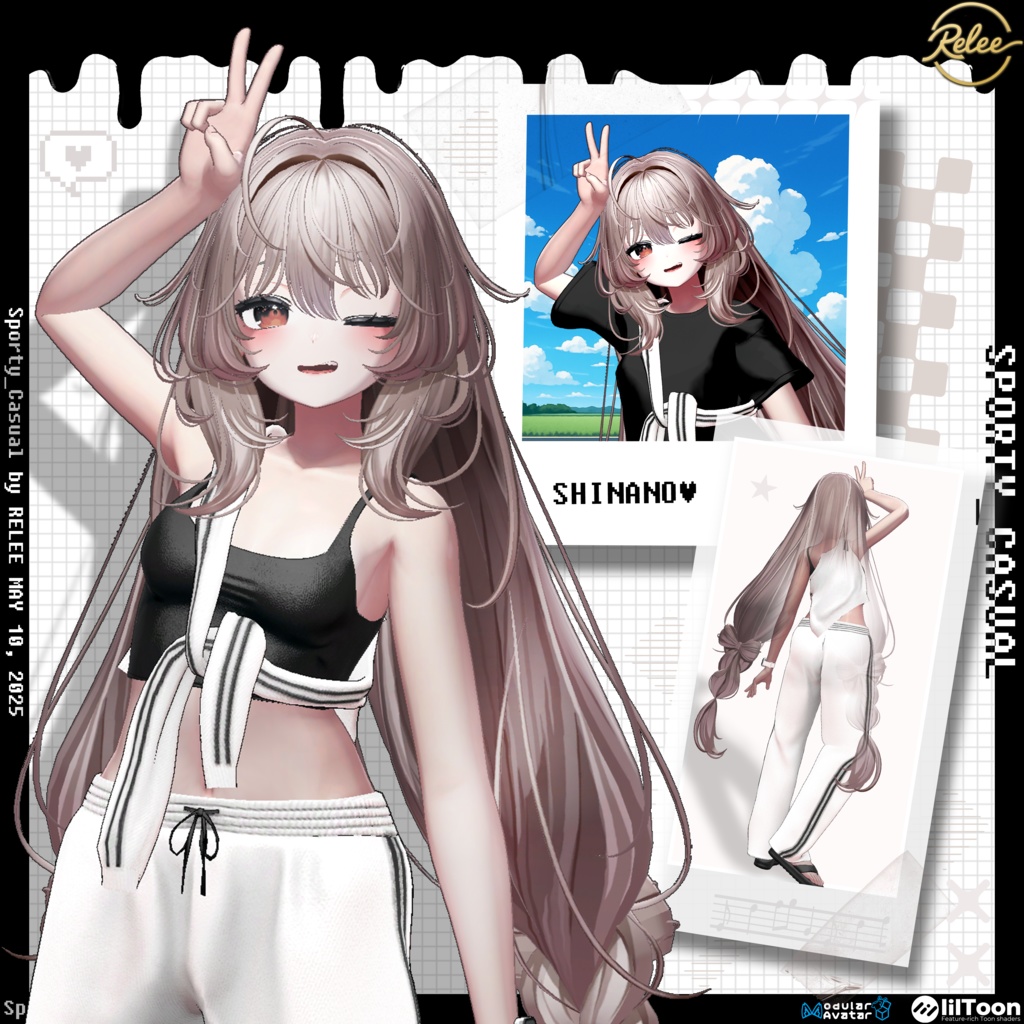 ✨【Eku update】✨【PB】『Sporty_Casual』【17Avatars】