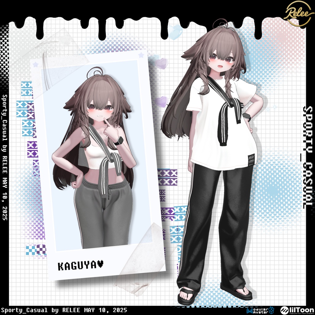 🎉KAGUYA Update🎉【PB】『Sporty_Casual』【19Avatars】