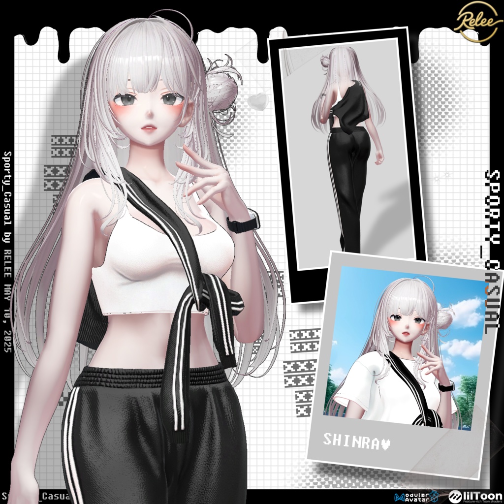 ✨【Eku update】✨【PB】『Sporty_Casual』【17Avatars】