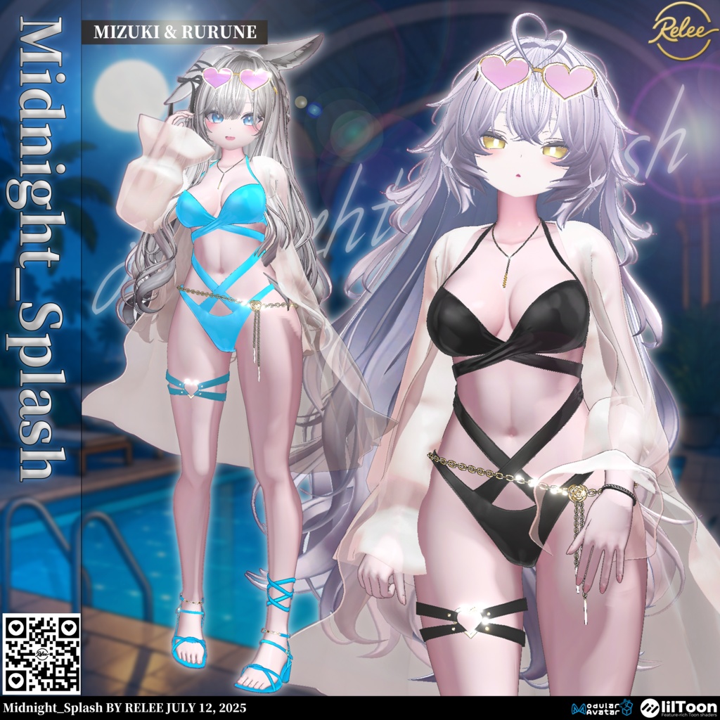 ✨【Eku update】✨【PB】Midnight_Splash【17Avatars】