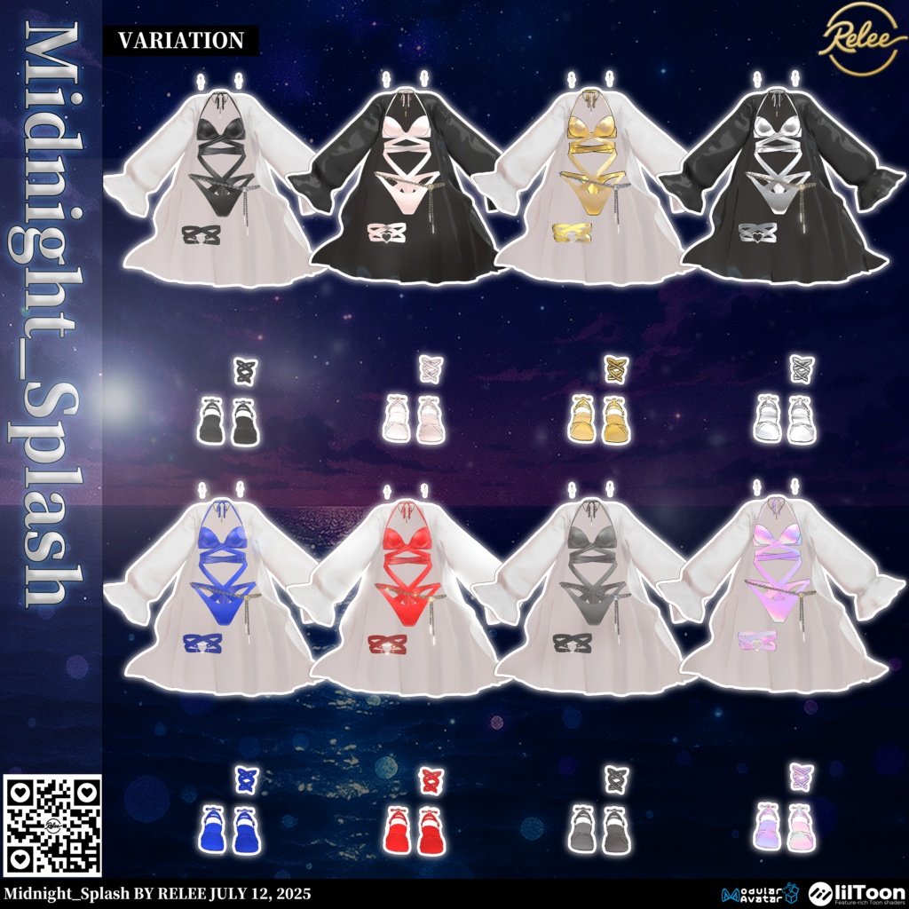 ✨【Eku update】✨【PB】Midnight_Splash【17Avatars】