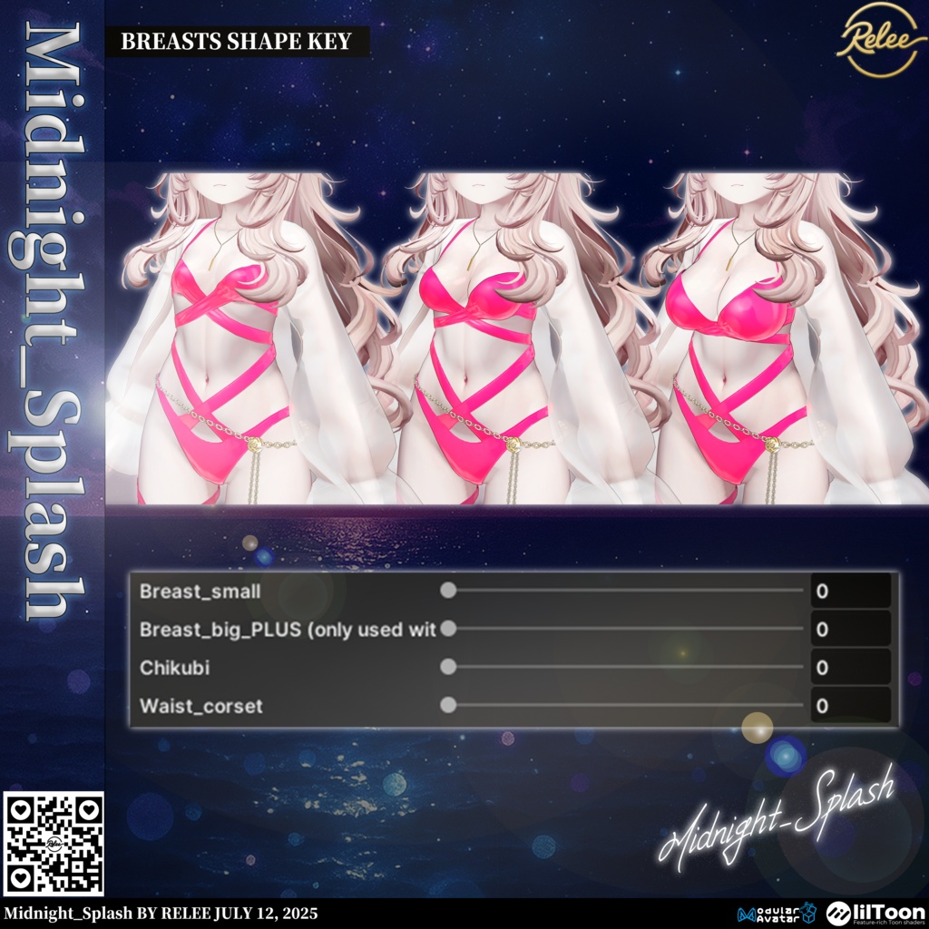 ✨【Eku update】✨【PB】Midnight_Splash【17Avatars】