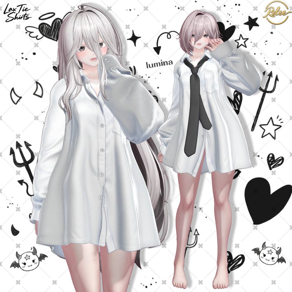 ✨OPEN SALE✨【PB】Lax_Tie_shirts【23Avatars】