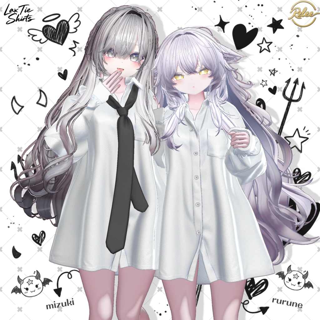 ✨OPEN SALE✨【PB】Lax_Tie_shirts【23Avatars】