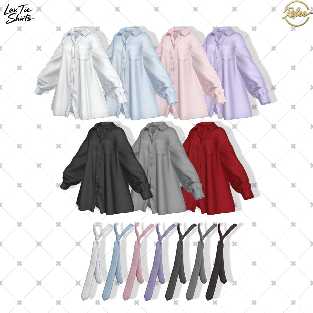 ✨OPEN SALE✨【PB】Lax_Tie_shirts【23Avatars】