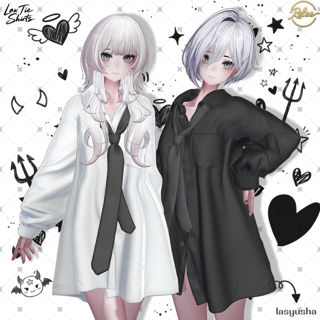 ✨OPEN SALE✨【PB】Lax_Tie_shirts【23Avatars】
