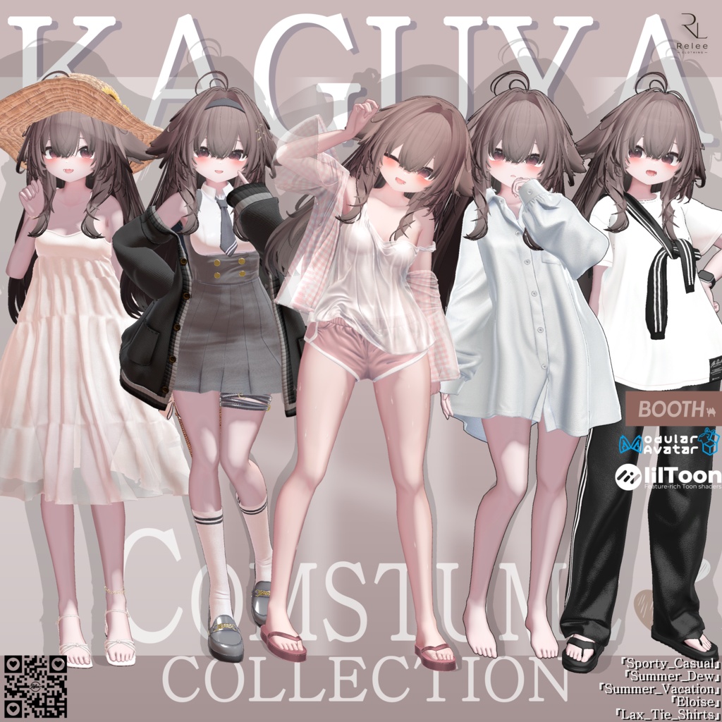🎉 RELEASE SALE | 60% OFF🎉Kaguya,Mizuki,Rurune's Costume Collection2