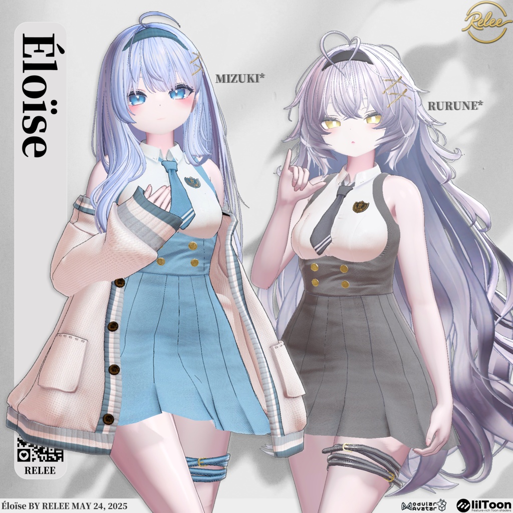 🎉 RELEASE SALE | 60% OFF🎉Kaguya,Mizuki,Rurune's Costume Collection2