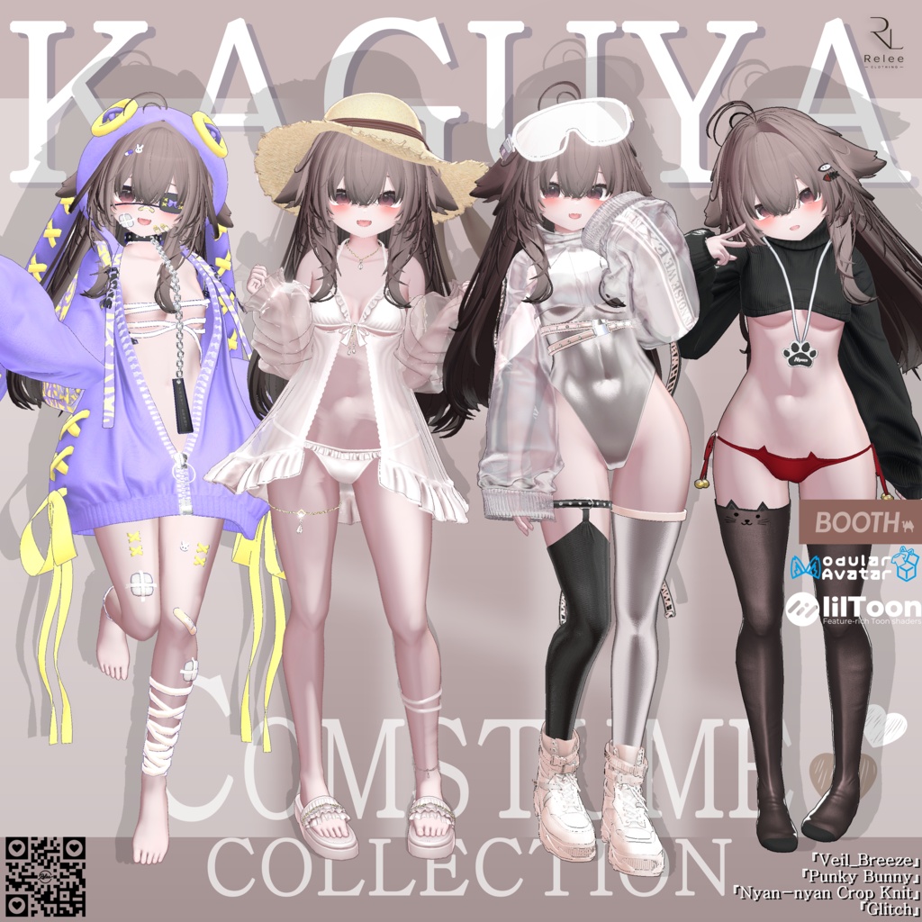 🎉 RELEASE SALE | 60% OFF🎉Kaguya,Mizuki,Rurune's Costume Collection2