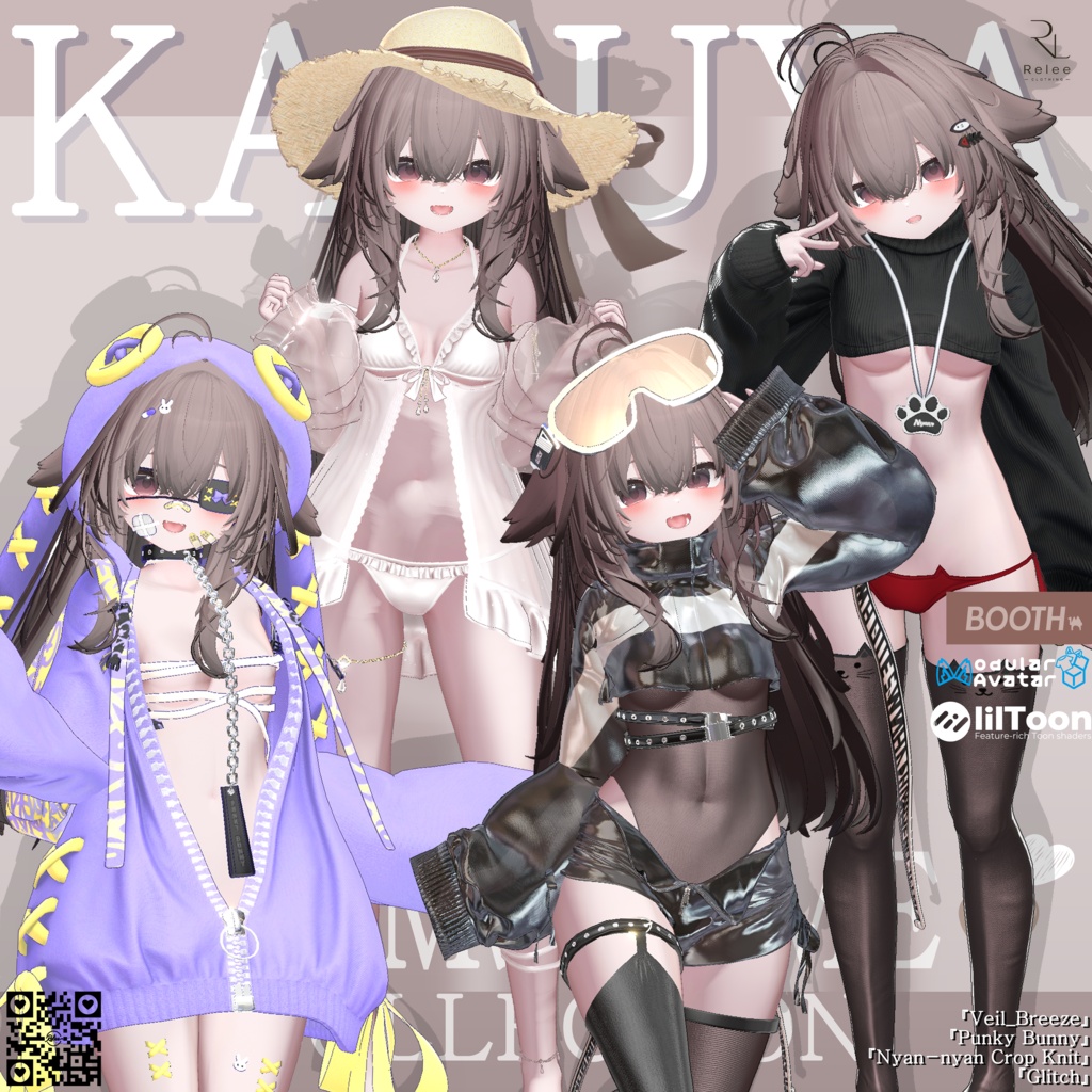 🎉 RELEASE SALE | 60% OFF🎉Kaguya,Mizuki,Rurune's Costume Collection2