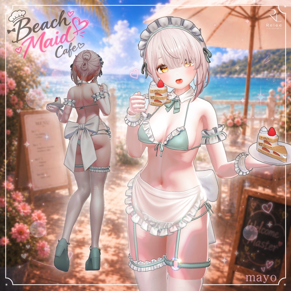 ✨OPEN SALE✨【PB】🌴Beach Maid Cafe🩷【19Avatars】